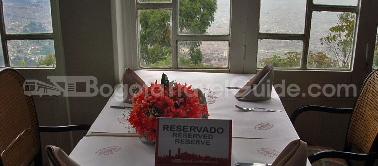 Cena Romantica en Monserrate: Restaurante San Isidro Monserrate.